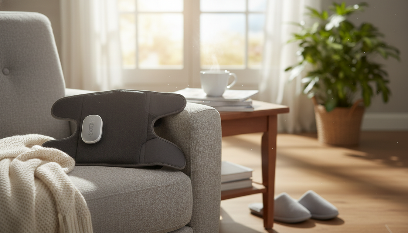 Cordless Leg Massager: Air Compression + Heat Relief