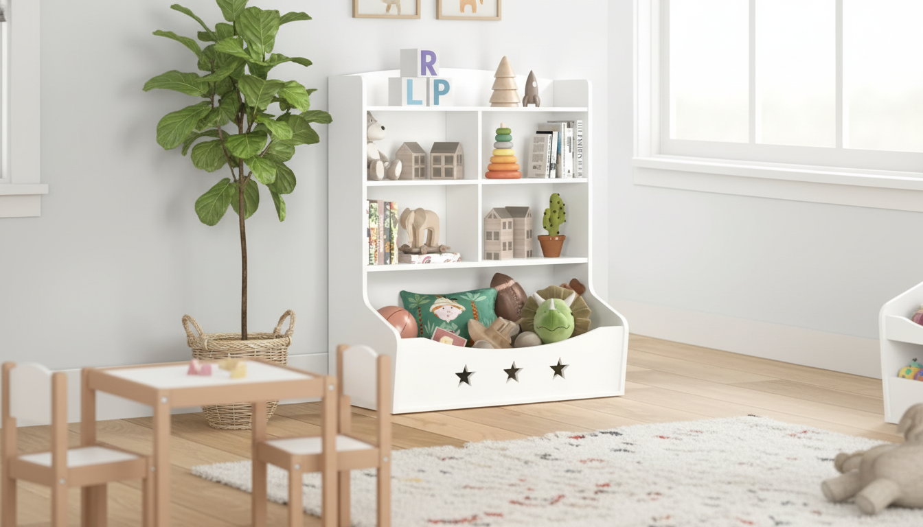 Kids Wooden Bookshelf Guide: Safe, Sturdy, Kid-Height