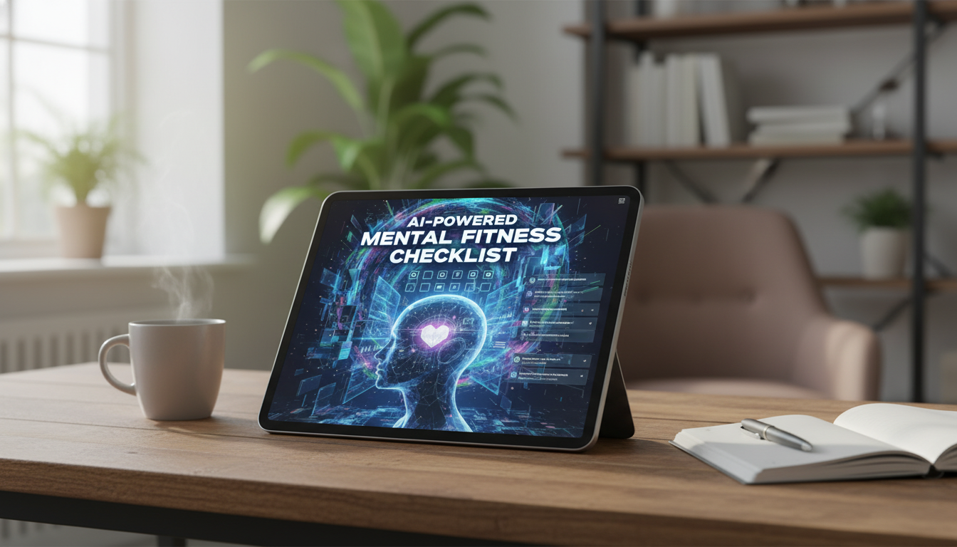 AI Mental Fitness Checklist: Daily 5-Minute Mind Care