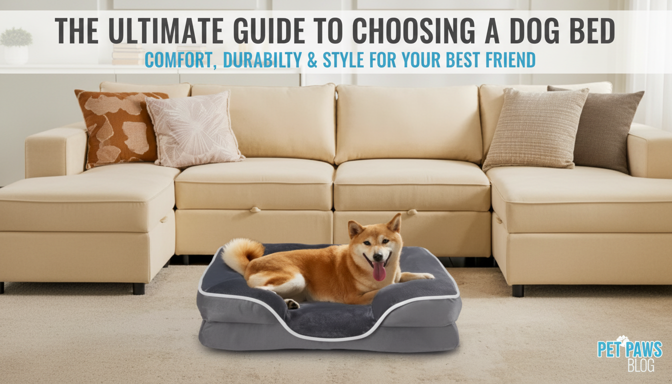 Orthopedic Memory Foam Pet Bed: Washable Cover Guide