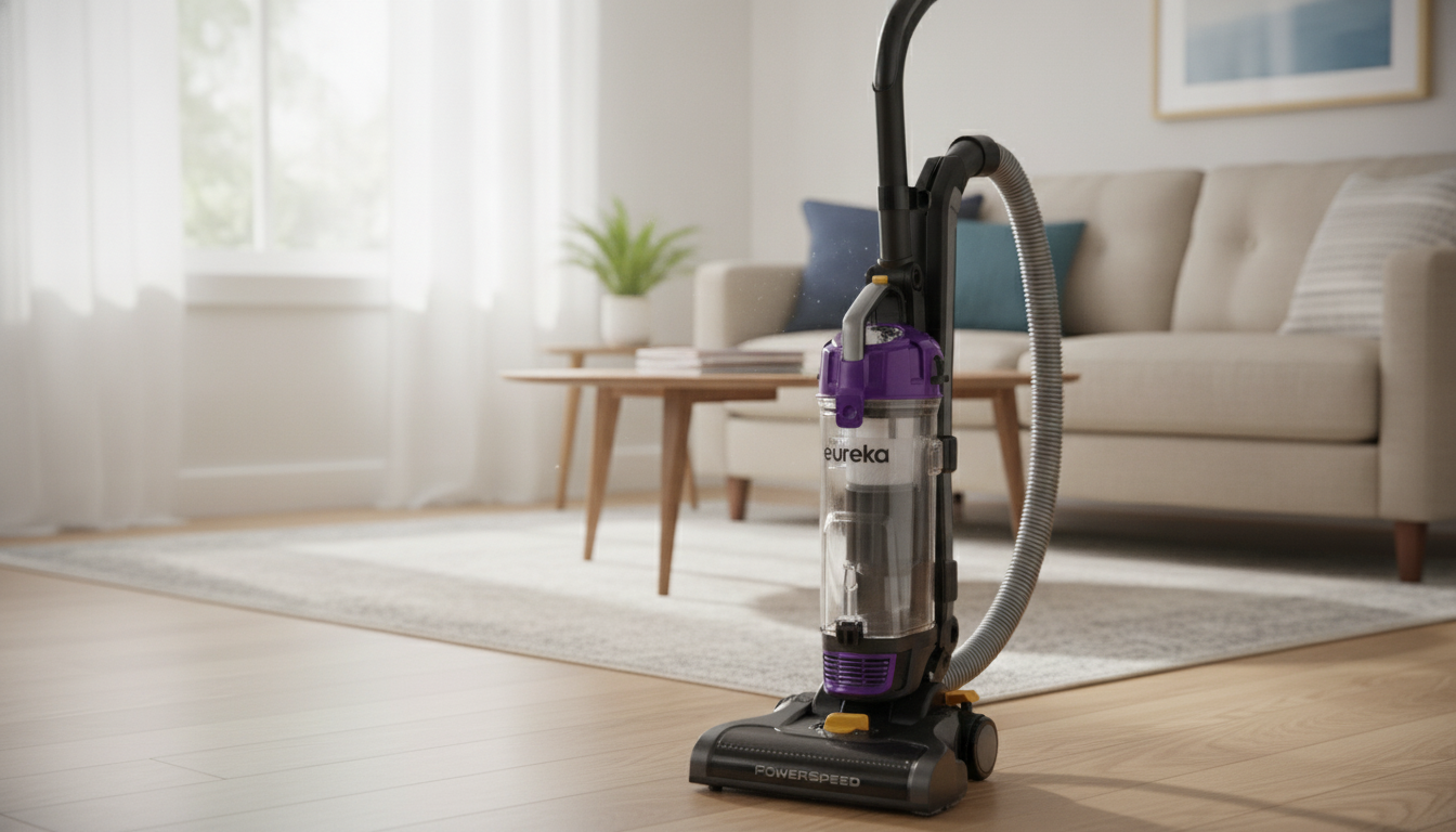 PowerSpeed Upright Vacuum: 10 lb, 2.6L Cup, Washable