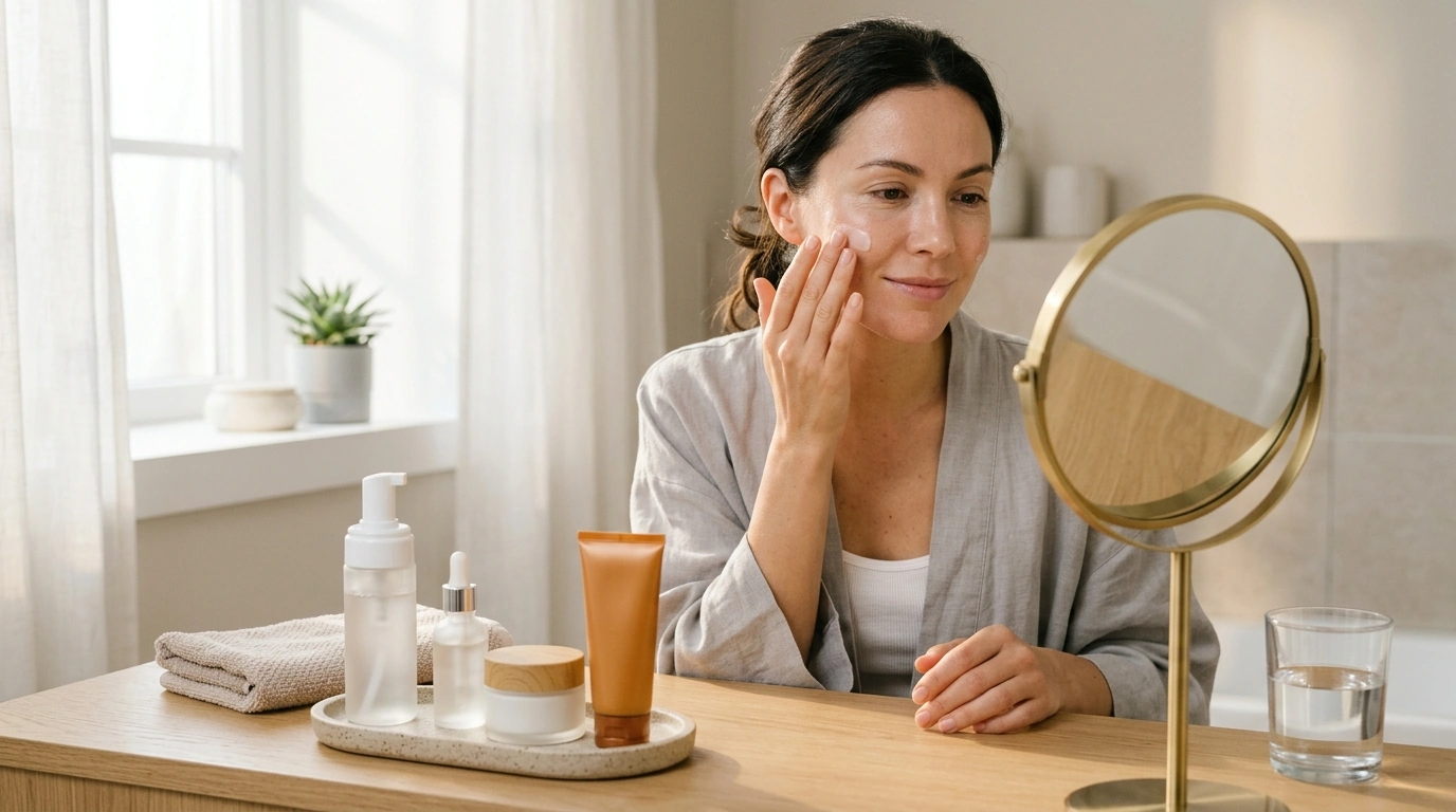 5-Minute Morning Beauty Routine for Radiant, Calm Skin